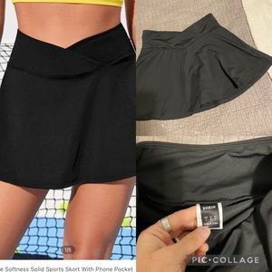 Black Skort